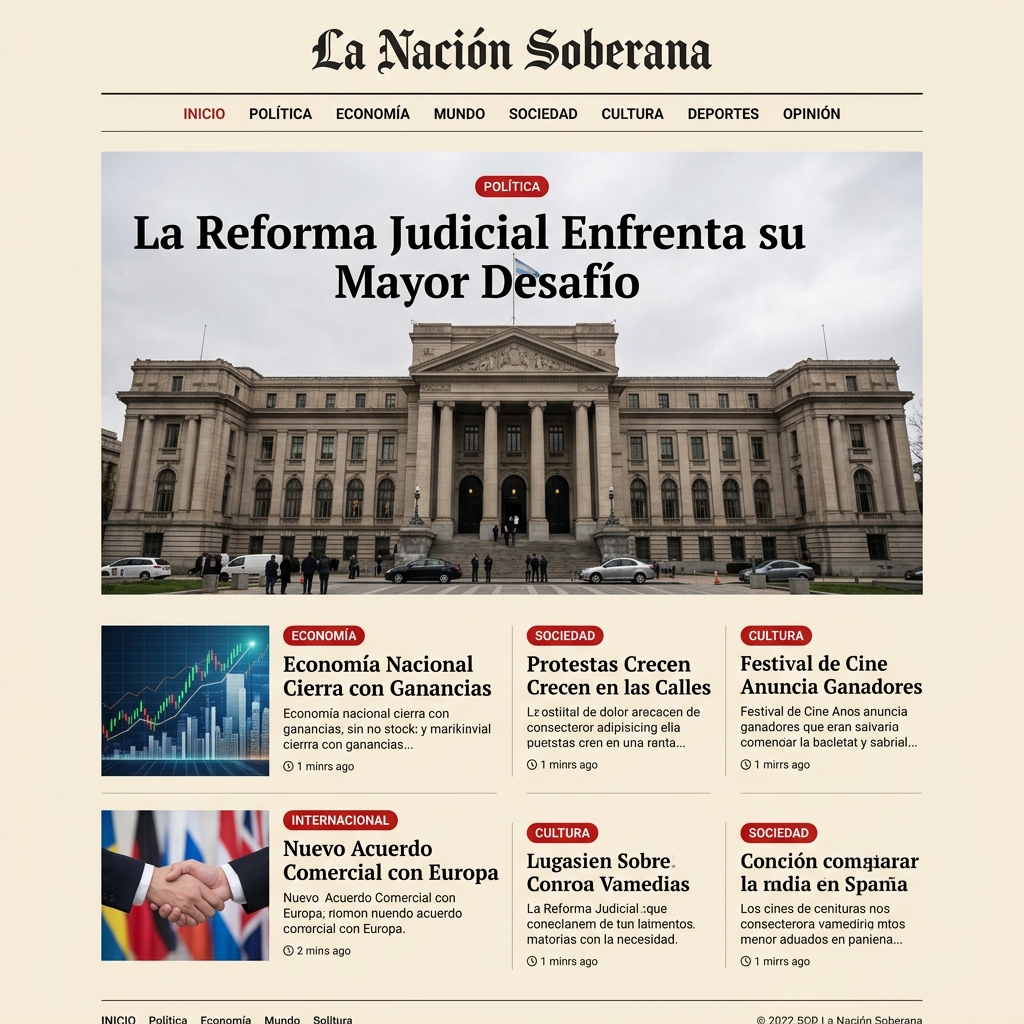 Template Editorial