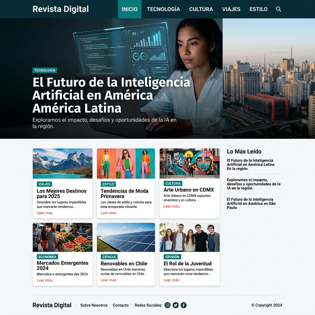 Template Magazine