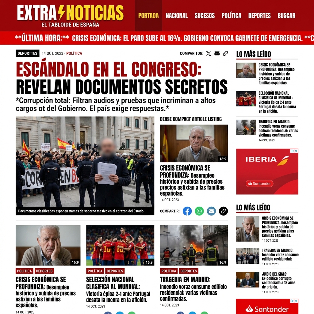 Template Tabloid